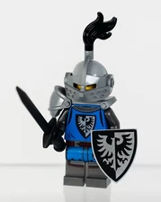 LEGO Castle PAB/BAM Black Falcon Knight Soldier Minifigure. New+Fast Shipping