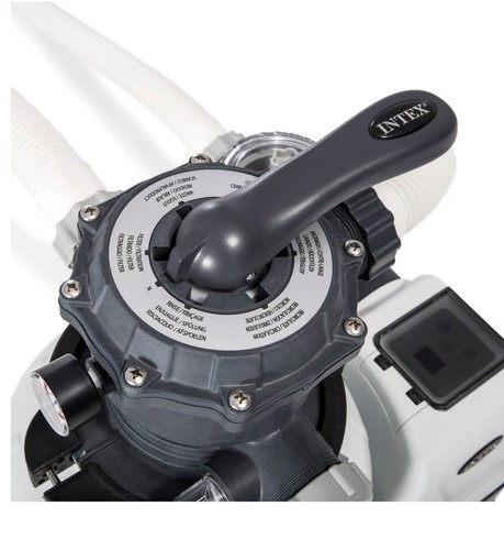 Intex 2100 GPH oberirdische Pool Sandfilterpumpe mit automatischer Zeitschaltuhr - Bild 6 von 6