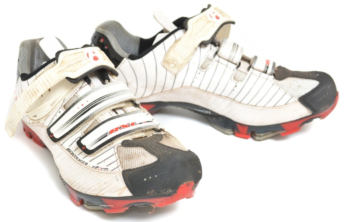 Bontrager RXL Carbon Mountain Bike Shoes EU 39 US Men White Bolt SPD XC  MTB