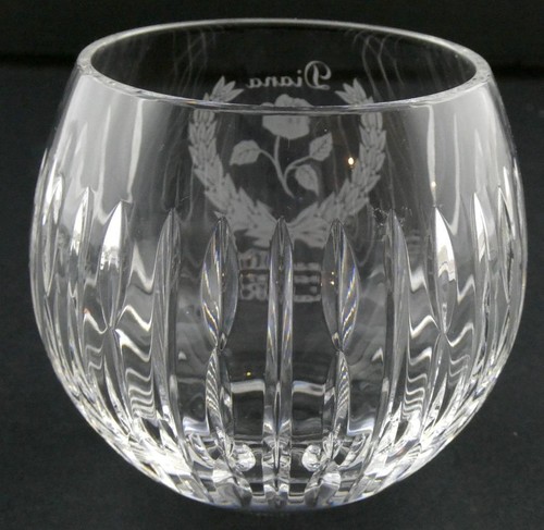 Stuart Crystal Diana Princess of Wales Commemorative Votive Candle or Rose Bowl - Picture 3 of 8