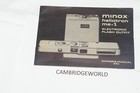 Minox Heliotron Me-1 Flash Outfit Instruction Manual Guide Book Original Genuine
