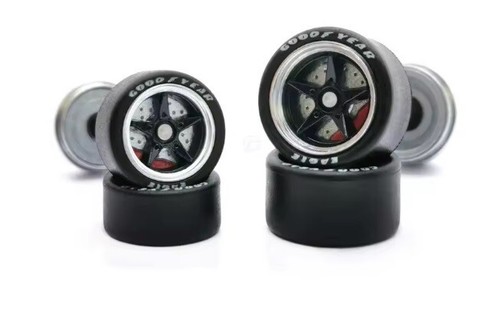 1/64 Scale Wheel Sets Real Rider Wheels Rubber Tires Custom sets for Hot Wheels - Picture 13 of 249
