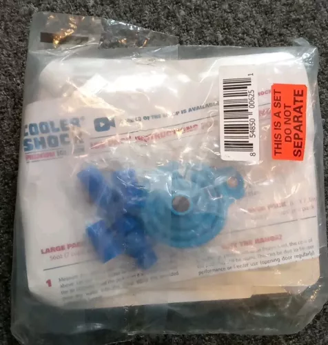 5 Cooler Shock Ice Packs Long Lasting Reusable Freezer Packs 6.5x7.5inches