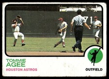 1973 Topps #420 Tommie Agee See Scan