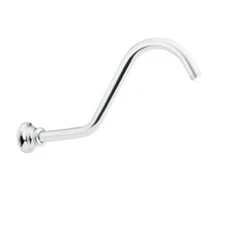 Moen Waterhill S113 14" Shower Arm & Flange in Polished Chrome (NEW)