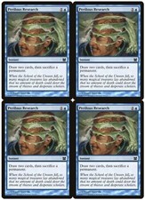 MTG Perilous Research x4 Modern Masters Common NM Playset