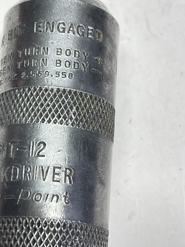 Vtg. Blue-Point Impakdriver PIT -12 3/8 Drive USA PAT. 2,559,558 - Picture 5 of 17