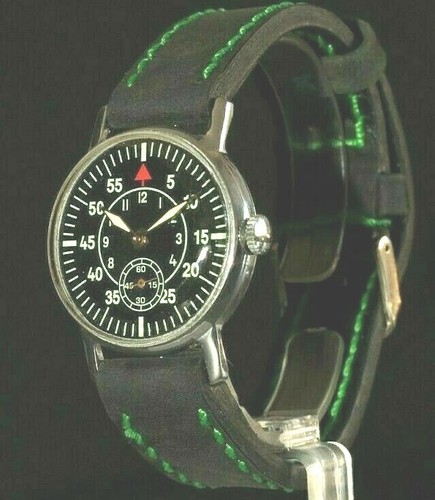 Pobeda ZIM LACO PILOT Watch 33 mm Vintage Soviet mechanical mens USSR wrist - Picture 5 of 12