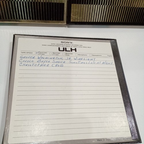 Maxell UDXL 35-90B - 35-90. Sony UHL 550-BL 7" 1/4" Reel To Reel Lot. - Picture 3 of 9