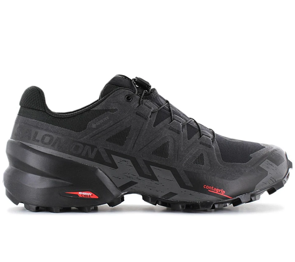 Salomon Speedcross 6 GTX - GORE-TEX - 417386 Herren Trail-Running Schuhe Schwarz - Bild 1 von 4