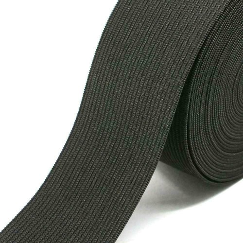 Stretch Black & White Flat Elastic ¼,½,¾,1,1¼,1½ 2 & 3 Inch Premium Grade UK - Picture 2 of 5