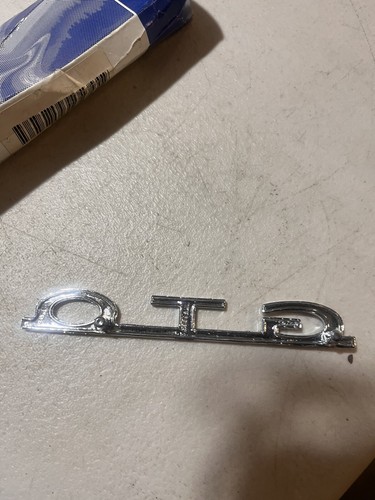 NOS GM 64 65 66 67 68 69 PONTIAC GTO JUDGE TRUNK LID EMBLEM 8701433 NEW IN BOX - Picture 5 of 8