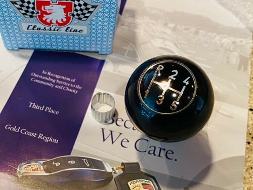 PORSCHE 911 911T 911E 911S 912 914 SHIFTER KNOB FIVE SPEED 901 TRANSMISSION - Picture 2 of 3