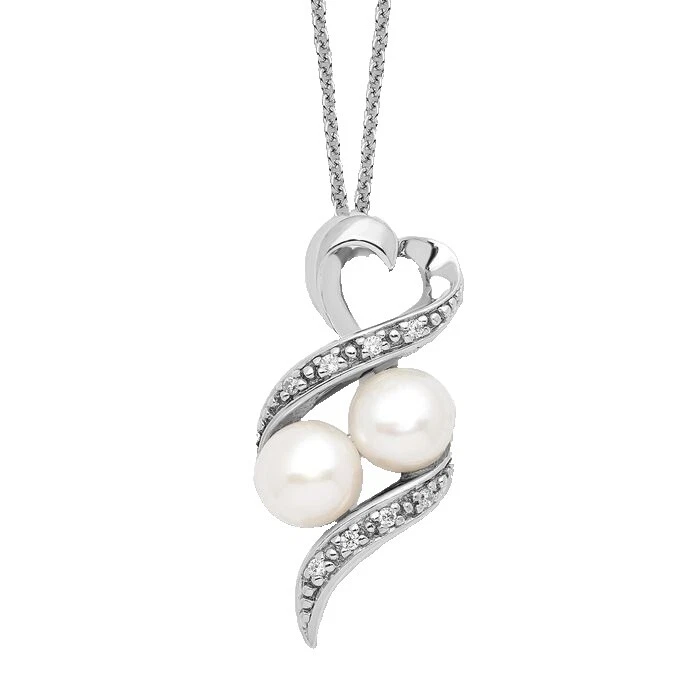 Collares y colgantes de metal Pearl Love de moda