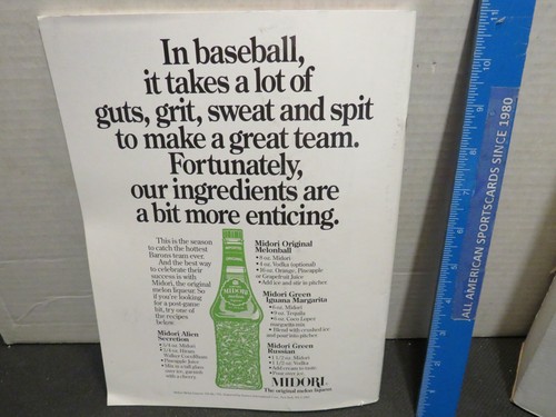 1994 Anuario de tarjeta de mando Birmingham Barons (Michael Jordan) ex - Imagen 2 de 4