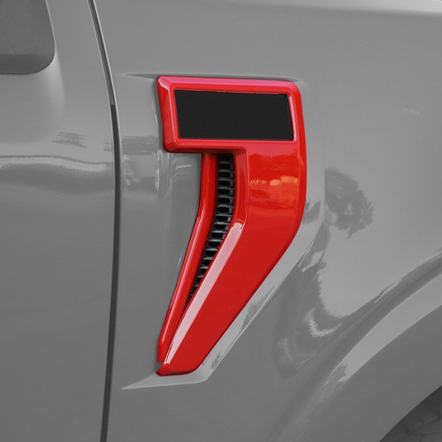 Ventilación lateral guardabarros insignia emblema cubierta embellecedores accesorios aptos para Ford F150 2021+ EE. UU. - Imagen 6 de 15