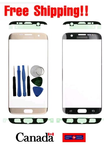 Front Screen Glass Replacement For Samsung Galaxy S5 S6 S7 edge with Adhesive - Picture 25 of 27