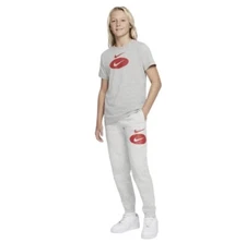 boy's Nike Heather Grey Swoosh League pants