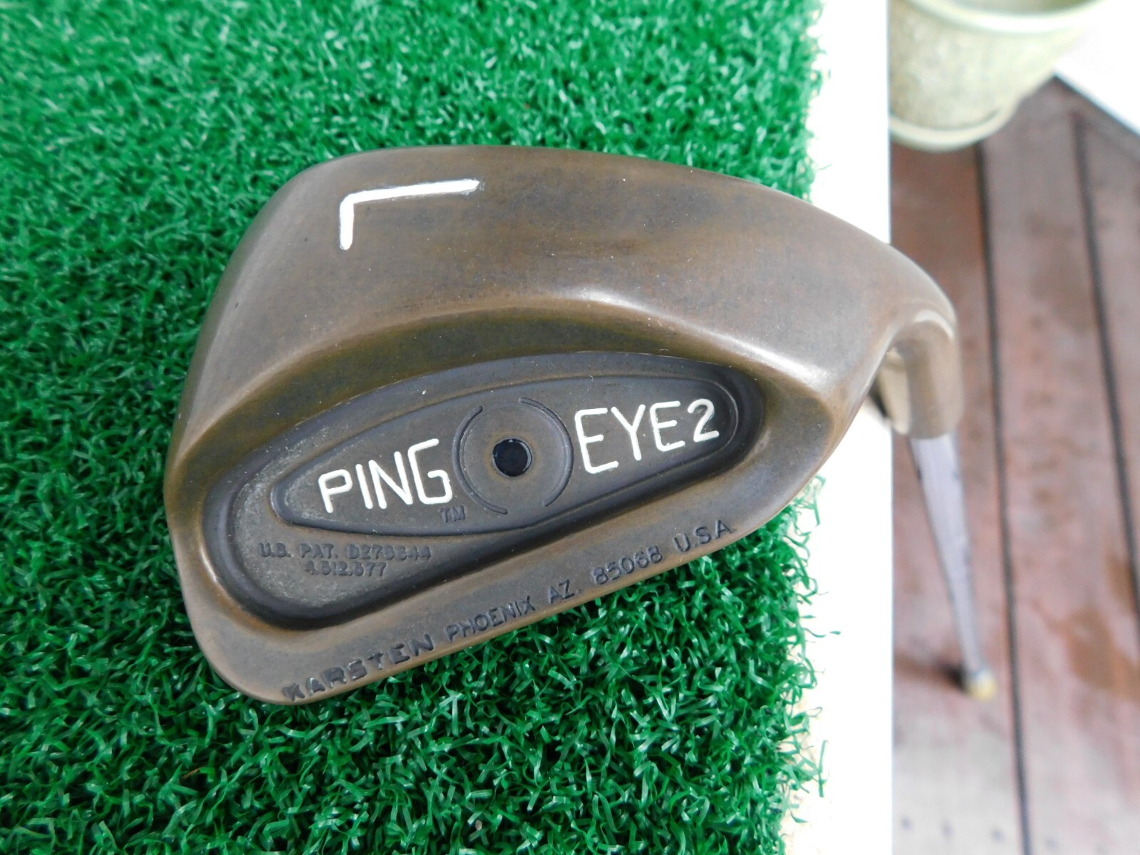 PING EYE 2 Beryllium Copper BeCu Lob Wedge W Ping JZ Shaft EBay Ping Eye 2 Beryllium Copper Becu Lob Wedge W Ping Jz Shaft Ebay