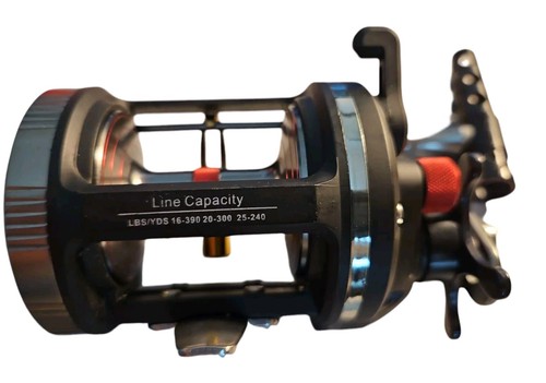 Big Trolling Game Angelrolle REELSKING TA3000 schwarz nie benutzt Top Zustand - Bild 5 von 6