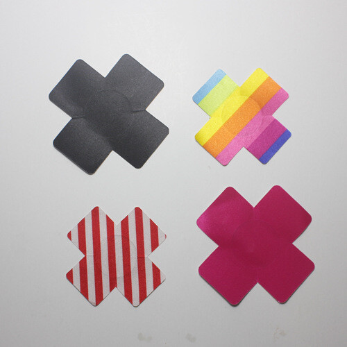 Breast Nipple Cover Self Adhesive Satin Bra Tape Pads Pasties Enhancer Stickers - Picture 17 of 71