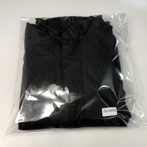 Chaqueta anorak ligera con capucha negra e Mountain Essentials pequeña impermeable - Imagen 14 de 14