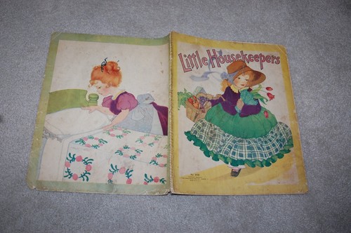 VINTAGE CHILDRENS SAAFIELD BOOK #958 "THE LITTLER HOUSEKEEPER" 1934 - Bild 12 von 16