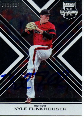 Kyle Funkhouser Louisville Cardinals 2016 Panini Elite Autographed Signed Card - Picture 1 of 1
