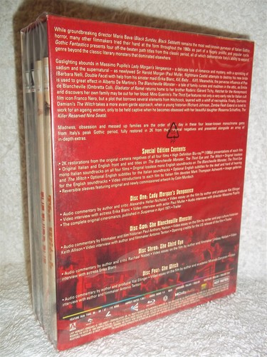Gothic Fantastico Four Italian Tales of Terror (Blu-ray, 2023) NEW giallo horror - Imagen 3 de 6