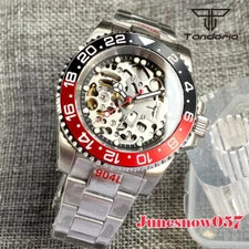 Tandorio 40mm NH70A Automatic Men's Watch Screwdown Crown Ceramic Bezel Sapphire
