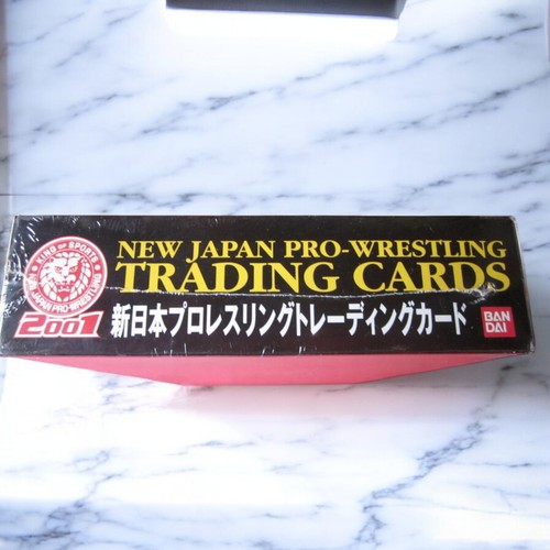 2001 Bandai New Japan Pro Wrestling 1Box Trading Cards Unopened 32 packs - Picture 2 of 6
