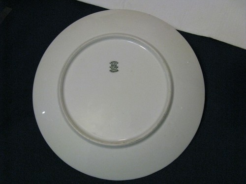 W.G. Limoges & Co. France Painted Floral Porcelain Plate #2 Signed Tompkins - Picture 9 of 10
