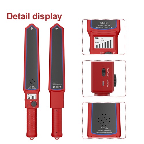 9" 60m Kanalrohr Inspektionskamera mit 512hz Ortungsgerät Messgerät Zähler selbstnivellierend - Bild 8 von 20
