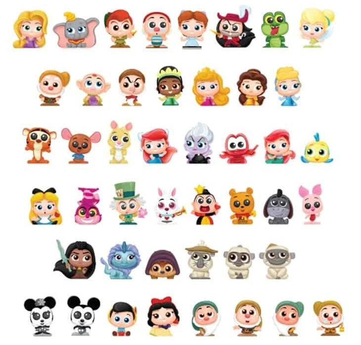 Minifiguras Figuras Disney Doorables - Lotes Aleatorios ~ Serie 1,2,4,5,6,7,8,9 Exc Foto 3 de 4