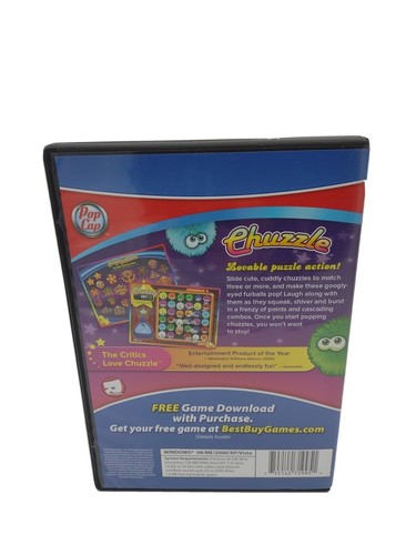Chuzzle Pop Cap Giochi PC CD-ROM Puzzle Gioco Windows - Foto 2 di 2