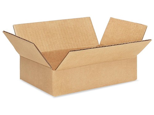 1-100 10x6x4 "Uline" Cardboard Packing Mailing Shipping Corrugated Box Cartons - 第 1/2 張圖片