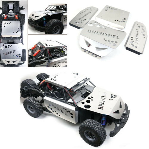 For LOSI SUPER BAJA REY 2.0 1/6 RC Car Truck Anti-collision Metal Armor Plate
