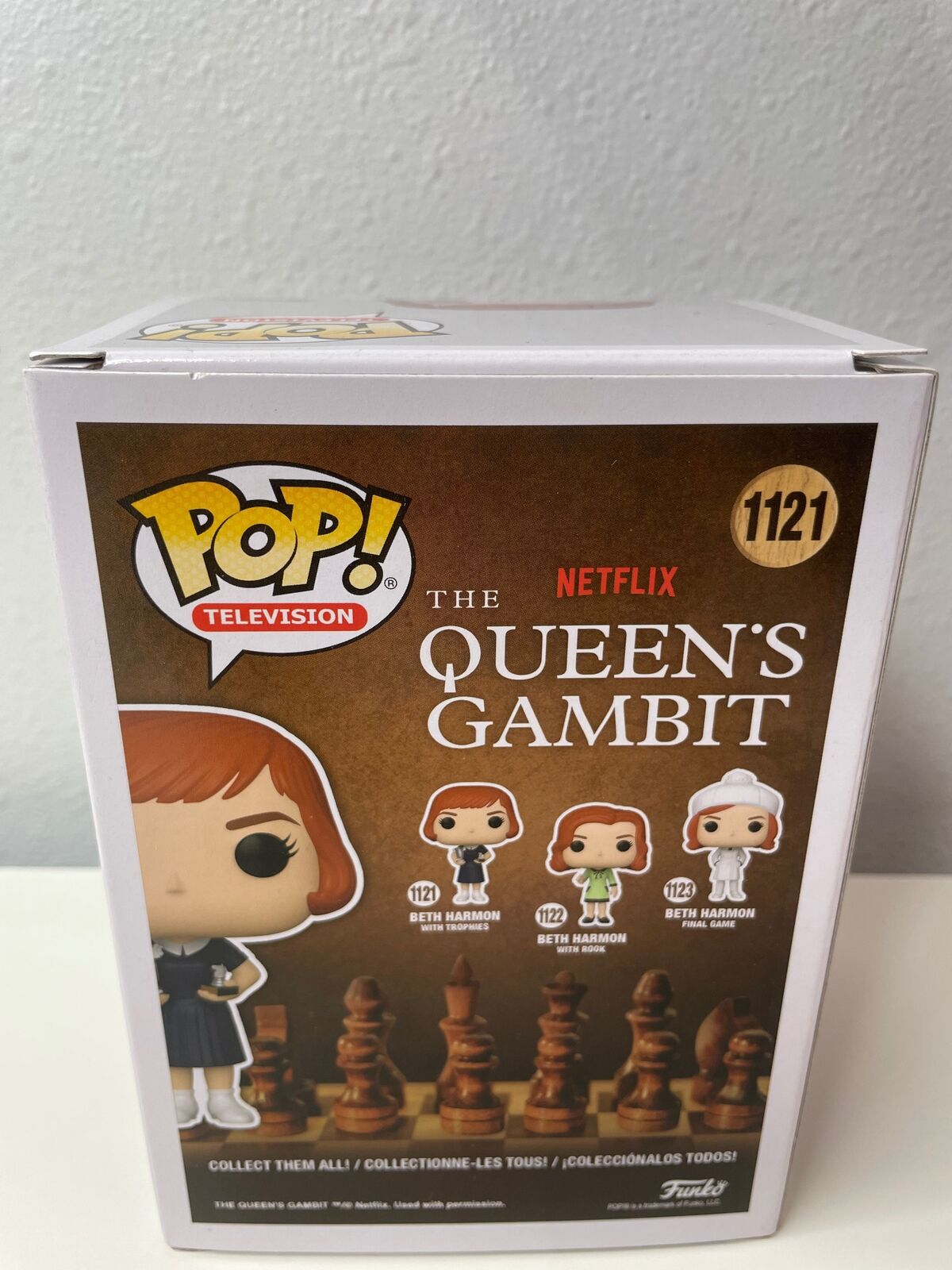 Funko Pop Beth Harmon #1121 - Queen Gambit - O Gambito da Rainha