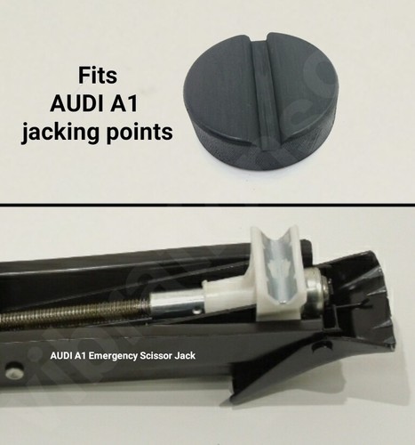 Audi A1 Jacking Pad Jack Pad Rubber Chassis protection use with Trolley Jack - Picture 5 of 6