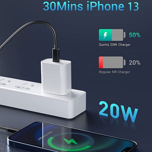 For Apple iPad 1/2/3/4 Air 1st/2nd/3rd Type C To iPhone Cable Fast Charger Cord - Picture 16 of 20