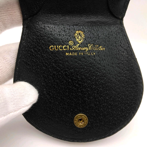Vintage Gucci Leather and PVC Coin Wallet R192 - Picture 11 of 14