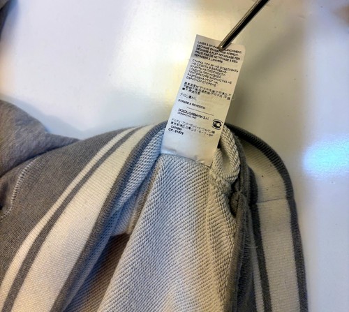 Dolce & Gabbana Cotton Sweater / Sweatshirt w/ Crown & Logo Print Grey 52 /L GR8 - Picture 6 of 6