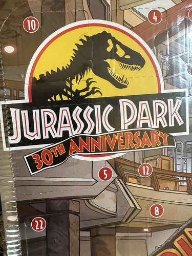 Jurassic World 30th Anniversary Advent Calendar Figure Set NWT Dinosaur Toys - Picture 3 of 6