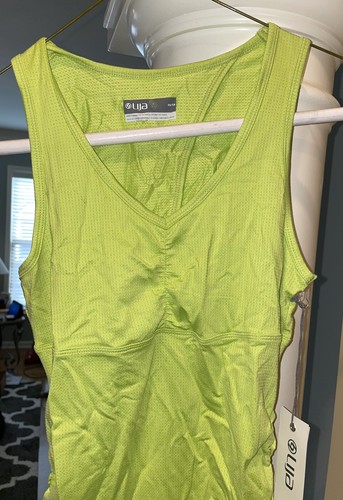 (New) LIJA Women's Green Crossback Tank Top (Size XS) w/ Tags (Retails $70) - Picture 5 of 11