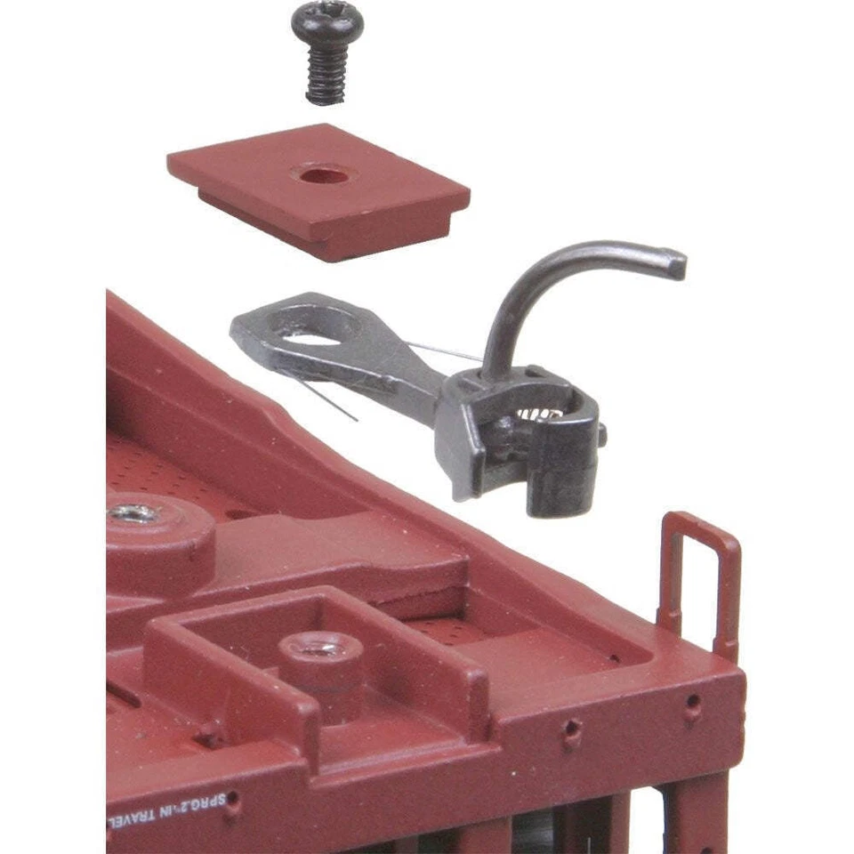 Paquete a granel Kadee 158-25 25 pares escala #158 bigotes acopladores metálicos medianos 9/32" HO Foto 4 de 4