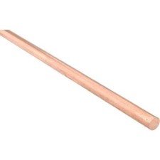 Copper Alloy 110 Round Rod: 3/8 Inch Diameter x 72 Inch Long