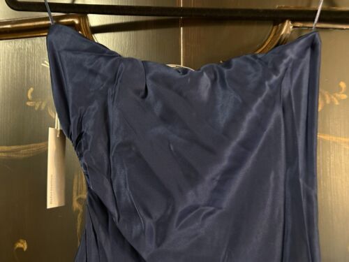 $278 Reformation Nevaeh Satin Dress | Danube | Large - Picture 6 of 10