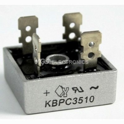 SEP KBPC3510 35A 1000V Einphasen Platz Diode PCB Brueckengleichrichter A2M2