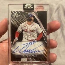 2024 Topps Chrome black Triston Casas Auto CBA-TCA