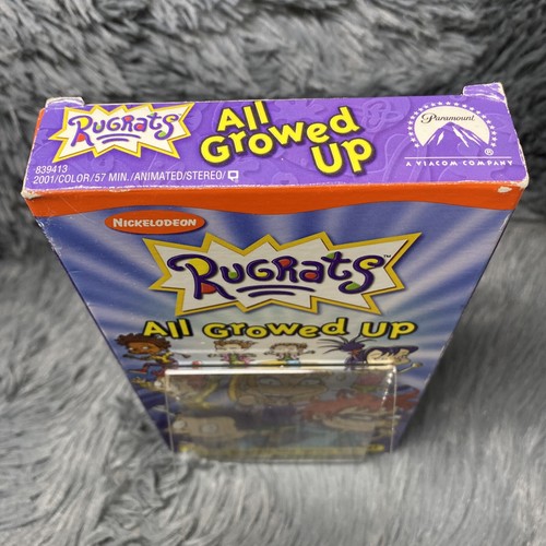 Rugrats All Growed Up VHS Tape 2001 Nickelodeon Animated Cartoon Movie Show - Picture 6 of 8